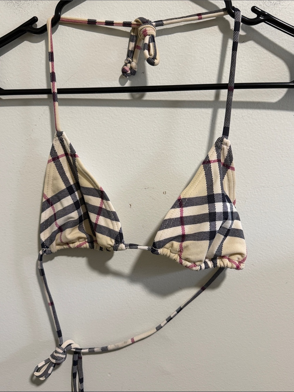 Burberry Bikini Top Size Small